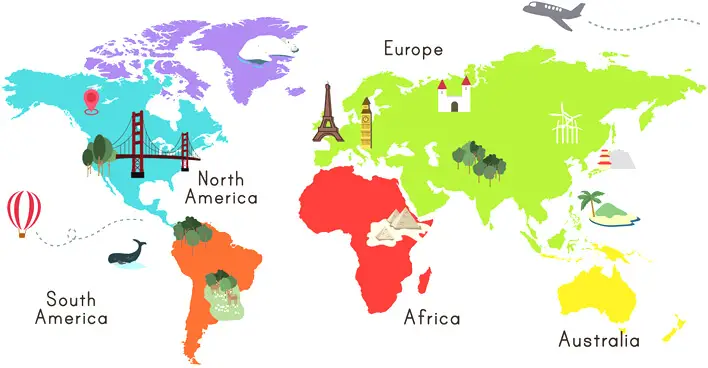 Geography Map For kids